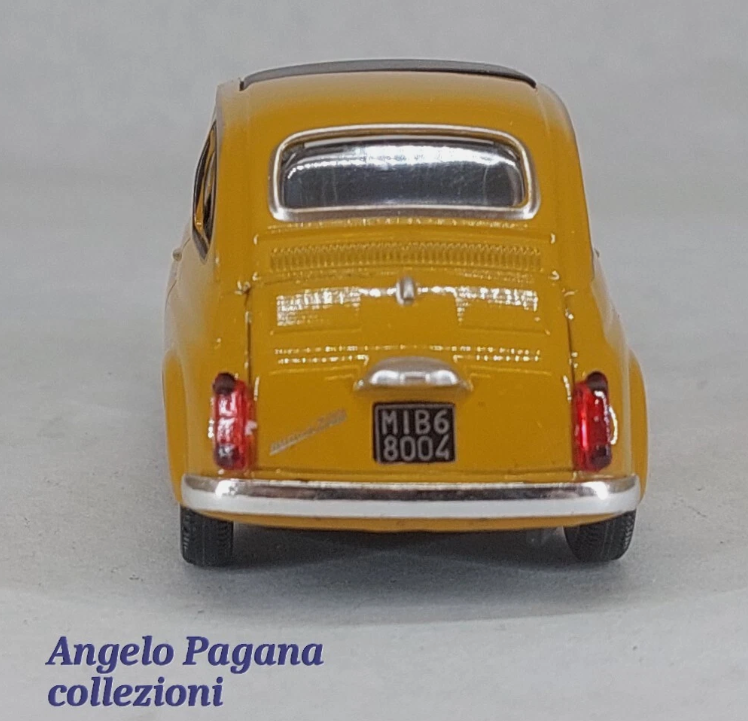 Condividi modellino auto scala 1/43 fiat 500 cinquecento modellini vintage della welly nex