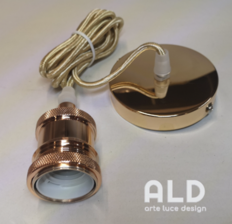 Sospensione moderna ricambio lampadario porta lampada E27 per vetri o coppe O