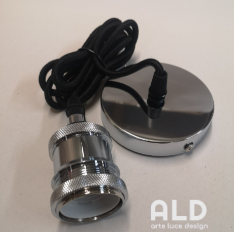 Sospensione moderna ricambio lampadario porta lampada E27 per vetri o coppe C