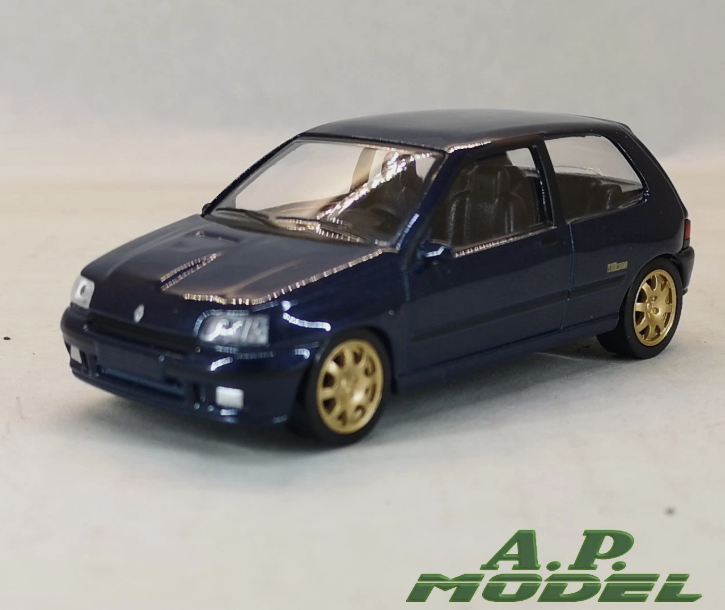 modellino auto scala 1/43 Renault Clio Williams modellini collezione della Norev