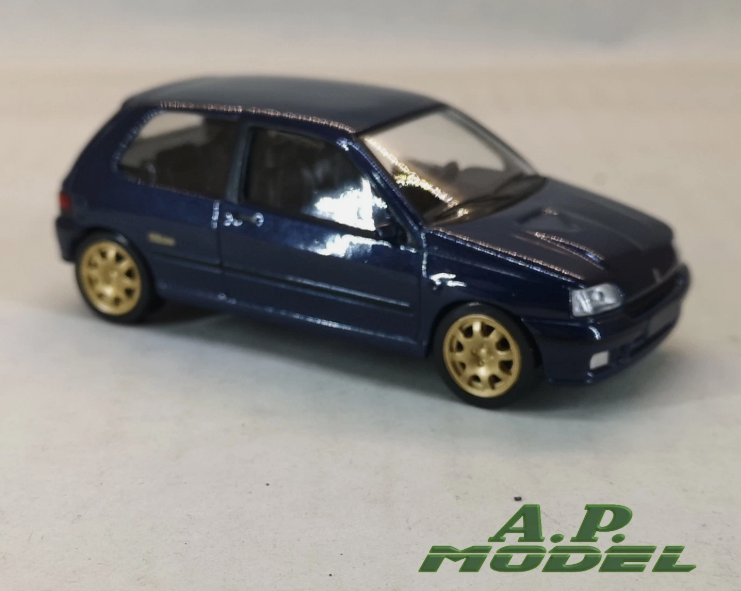 modellino auto scala 1/43 Renault Clio Williams modellini collezione della Norev