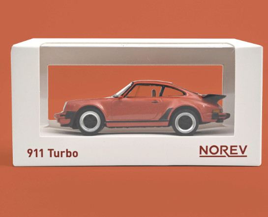 modellino auto scala 1/43 Porsche 911 Turbo modellini da collezione della Norev