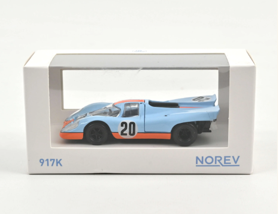 modellino auto scala 1/43 Porsche 917k della norev modellini da collezione