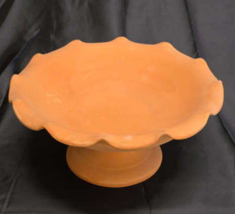 Centro tavola  portafrutta da cucina terracotta grezza da decorare diametro 30cm