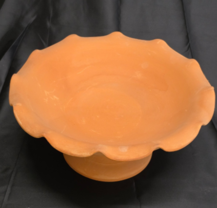 Centro tavola  portafrutta da cucina terracotta grezza da decorare diametro 30cm