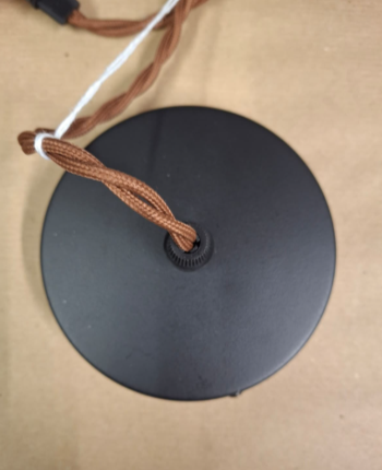 Sospensione vintage bronzo ricambio lampadario porta lampada E27 per vetri