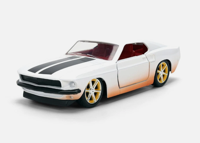 modellino auto scala 1:32 Roman's Ford Mustang 25 anni Fast & Furious Jada Toys