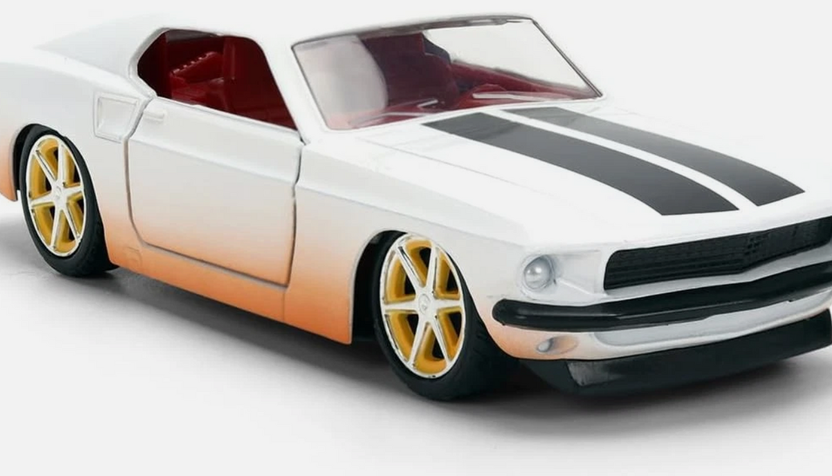 modellino auto scala 1:32 Roman's Ford Mustang 25 anni Fast & Furious Jada Toys