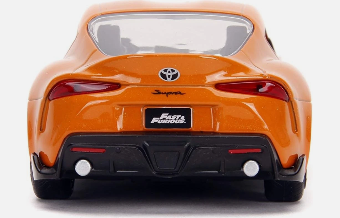 modellino auto scala 1:32 Toyota GR Supra 25 anni anniversario Fast&Furious