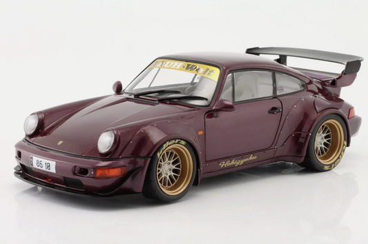 modellino auto scala 1/18 Porsche 911 (964) RWB Rauh-Welt Hekigyoku 2022 Solido