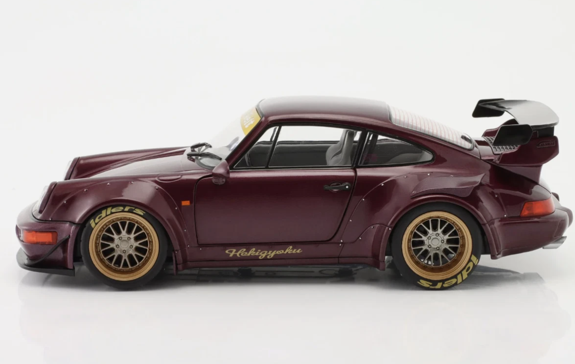 modellino auto scala 1/18 Porsche 911 (964) RWB Rauh-Welt Hekigyoku 2022 Solido