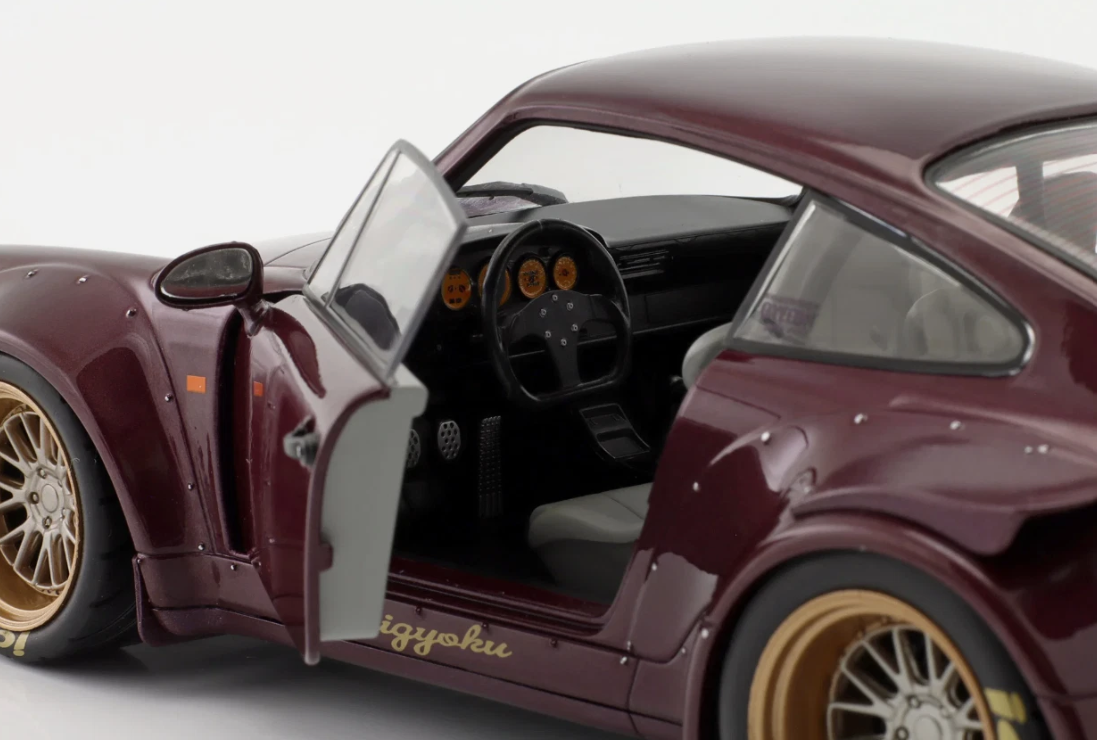 modellino auto scala 1/18 Porsche 911 (964) RWB Rauh-Welt Hekigyoku 2022 Solido