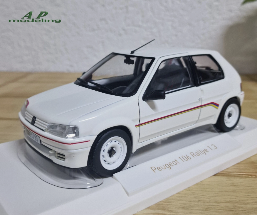 modellino auto scala 1/18 Peugeot 106 rallye 1.3 modellini norev