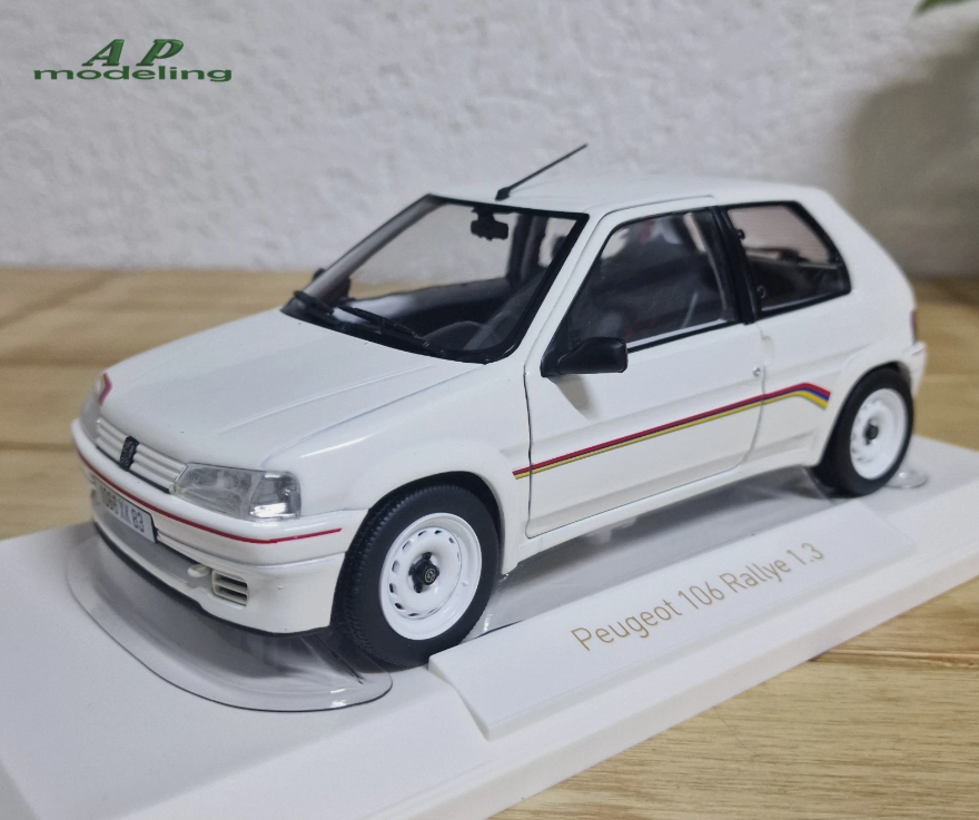 modellino auto scala 1/18 Peugeot 106 rallye 1.3 modellini norev