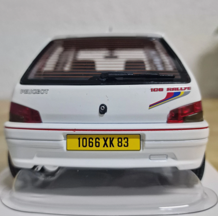 modellino auto scala 1/18 Peugeot 106 rallye 1.3 modellini norev