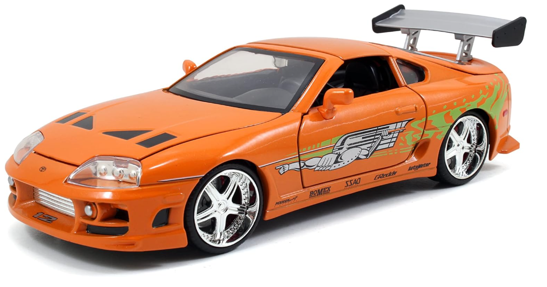 modellino auto scala 1/24 Brian's Toyota Supra FAST & FURIOUS  della Jada Toys