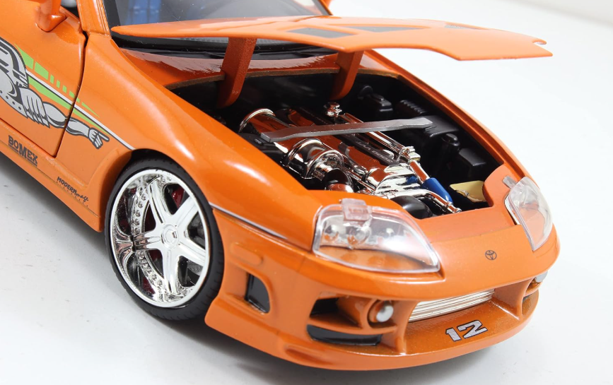 modellino auto scala 1/24 Brian's Toyota Supra FAST & FURIOUS  della Jada Toys