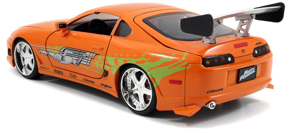 modellino auto scala 1/24 Brian's Toyota Supra FAST & FURIOUS  della Jada Toys