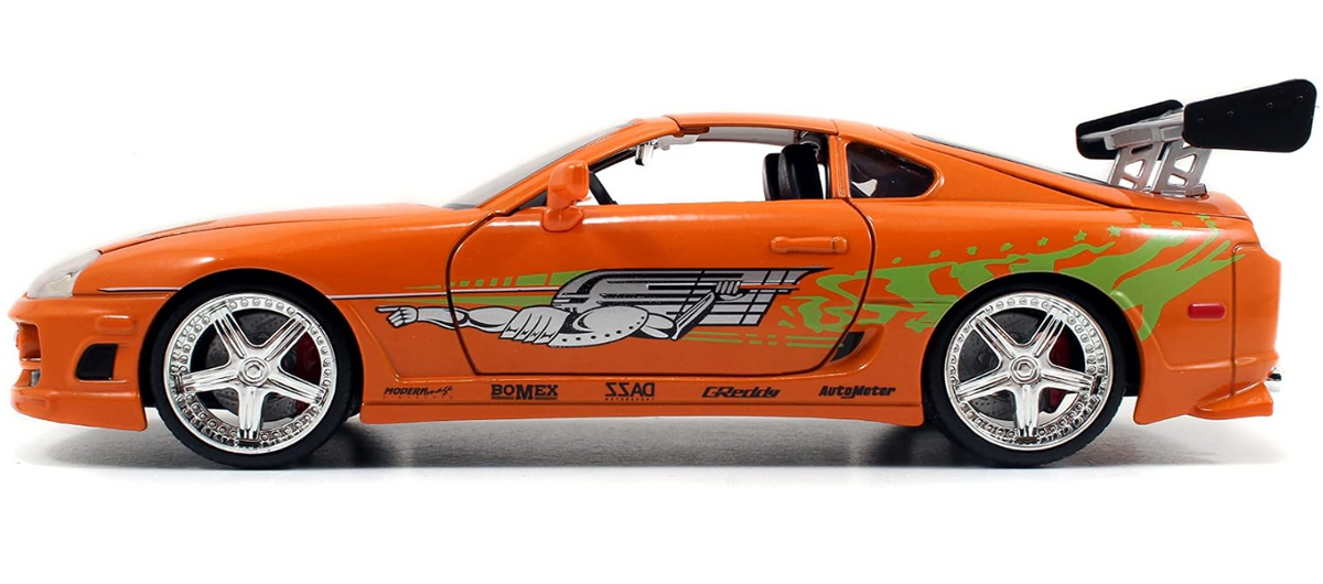 modellino auto scala 1/24 Brian's Toyota Supra FAST & FURIOUS  della Jada Toys