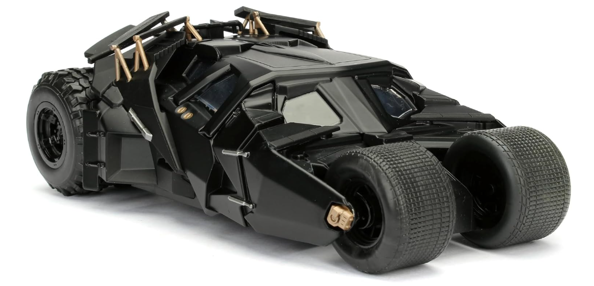 modellino auto scala 1/24 Batmobile con Batman della Jada modellini collezione