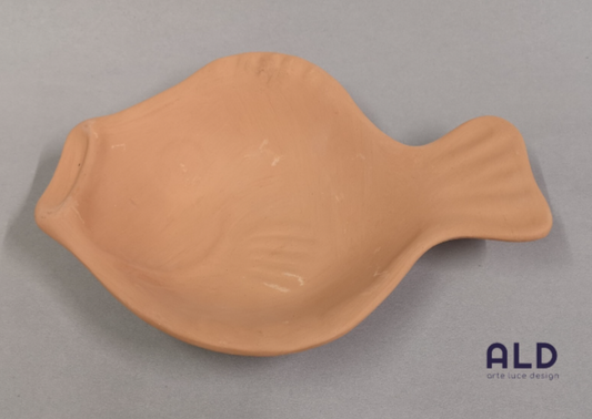 Decorazione da parete pesce decorativo antipastiera da cucina in terracotta