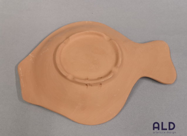 Decorazione da parete pesce decorativo antipastiera da cucina in terracotta