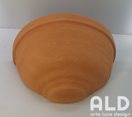 Gerla da parete vaso in terracotta per fiori piante fioriera da giardino