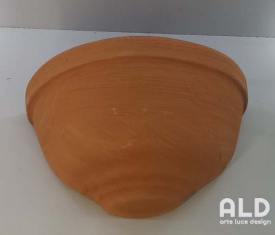 Gerla da parete vaso in terracotta per fiori piante fioriera da giardino
