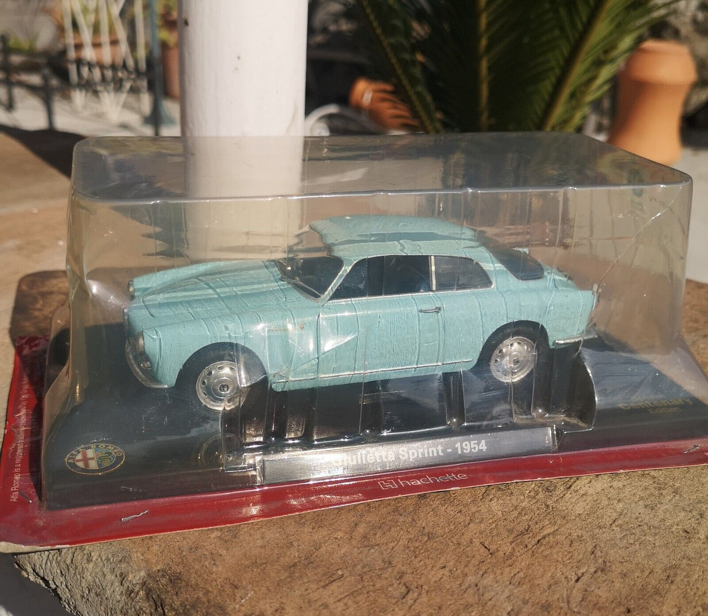 modellino auto 1/24 alfa romeo giulietta sprint 1954 modellini vintage usato