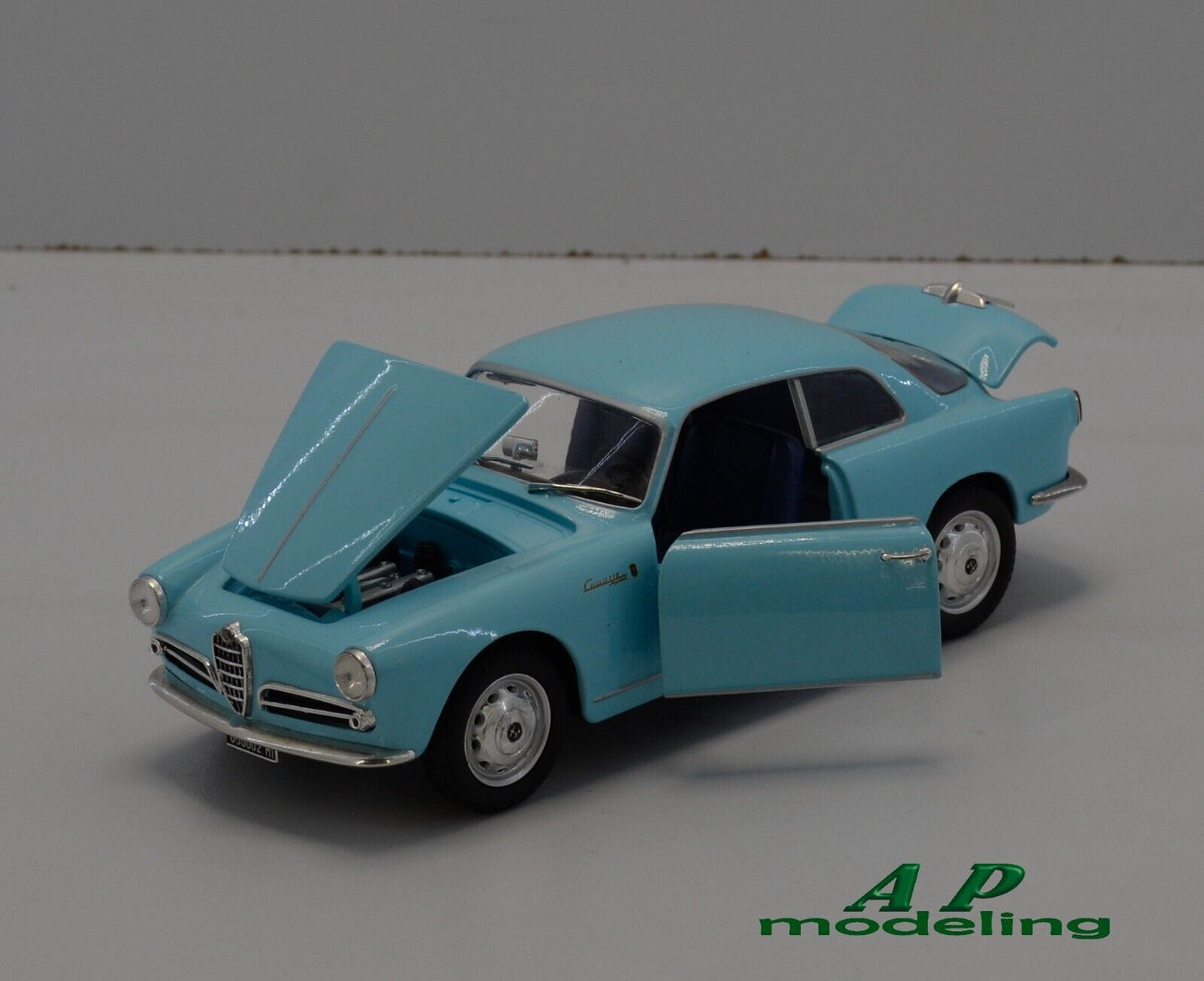 modellino auto 1/24 alfa romeo giulietta sprint 1954 modellini vintage usato