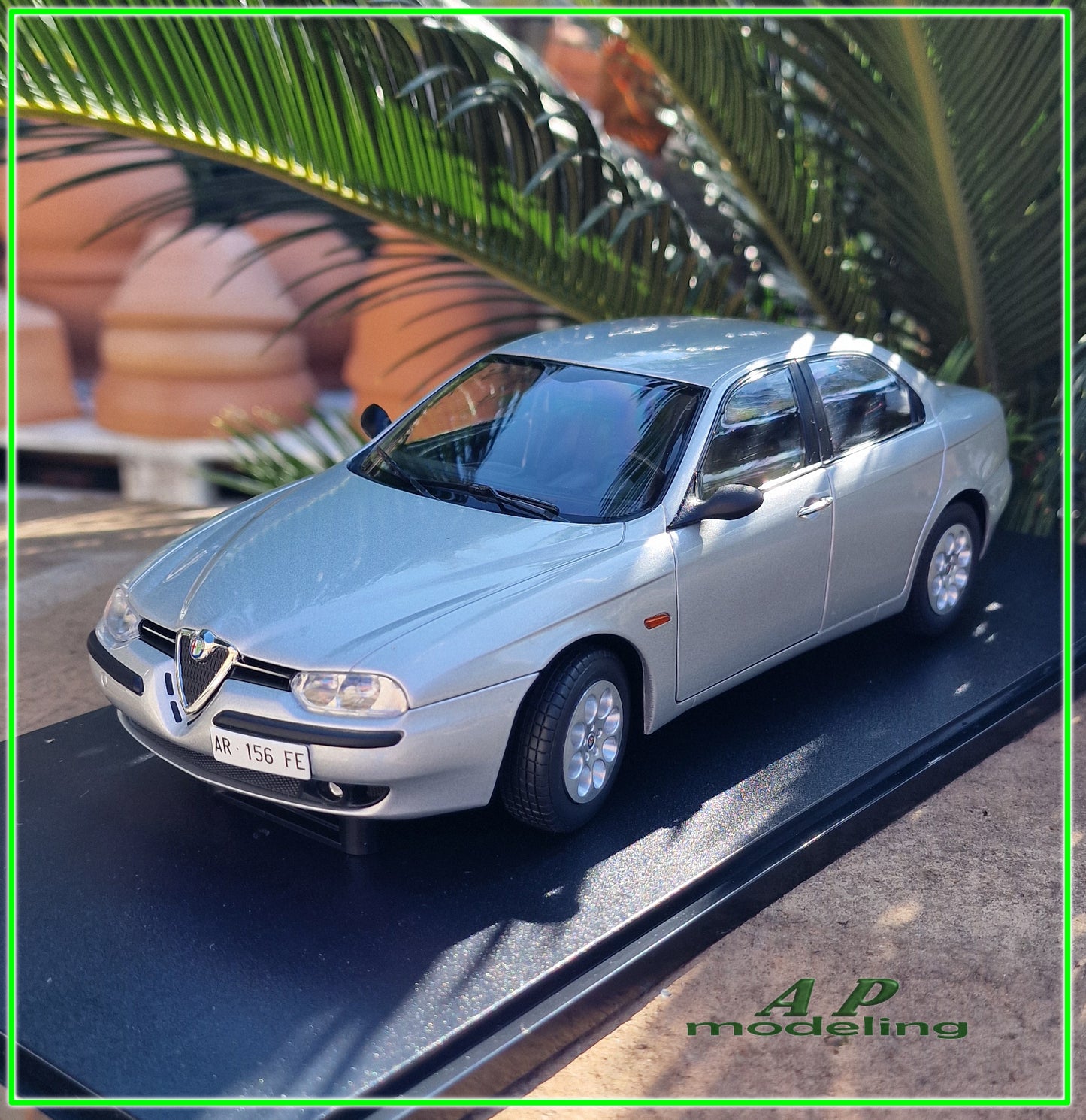 modellino auto 1/18 alfa romeo 156 2.0 TWIN SPARK del 1997 macchinine die cast