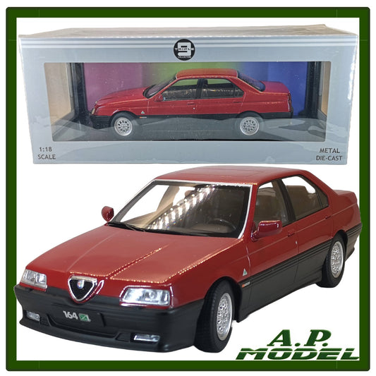 modellino auto scala 1:18 alfa romeo 164 Q4 del 1994 modellini da collezione