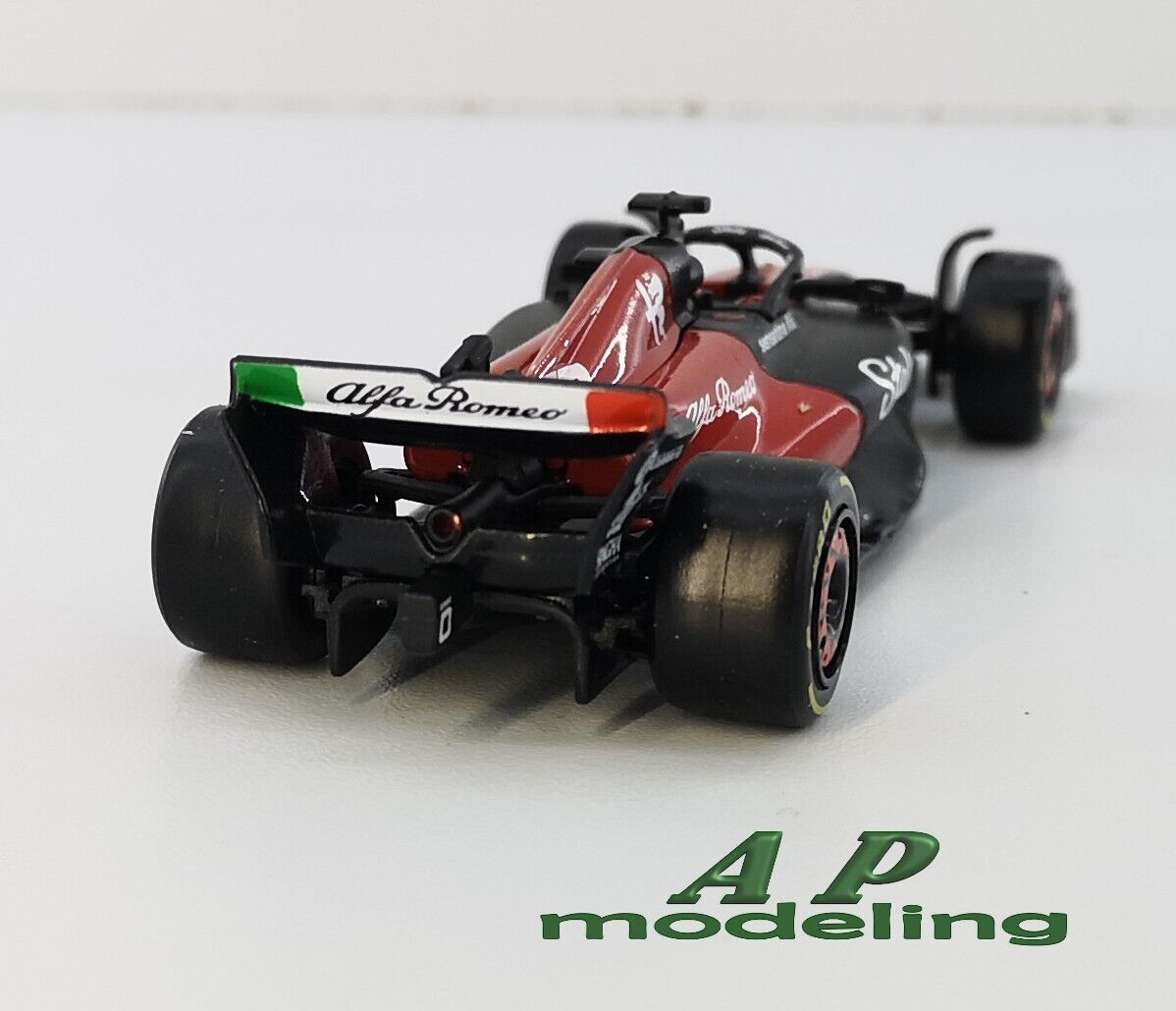 modellino auto 1:43 da formula 1 alfa romeo f1 team c43 n 77 valtteri bottas