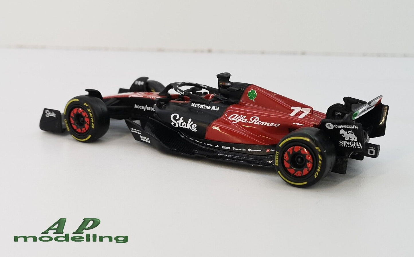 modellino auto 1:43 da formula 1 alfa romeo f1 team c43 n 77 valtteri bottas