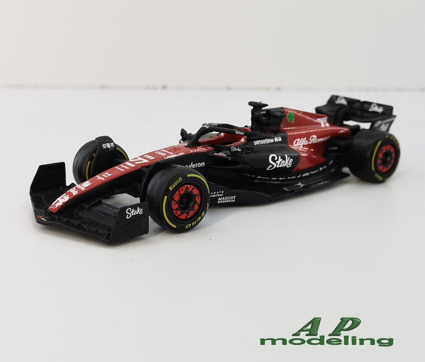 modellino auto 1:43 da formula 1 alfa romeo f1 team c43 n 77 valtteri bottas