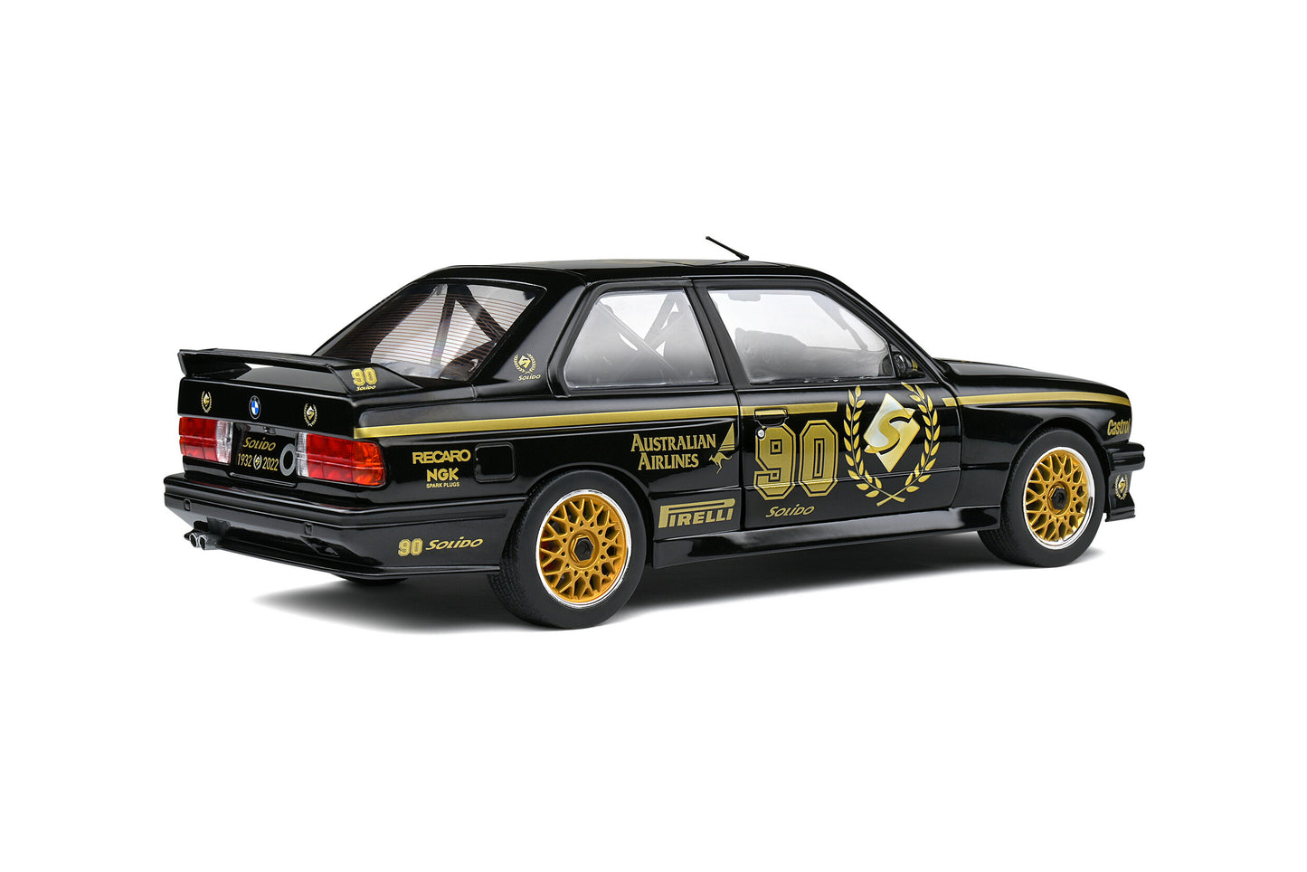 modellino auto 1:18 BMW m3 e30 edizione limitata della solido modellini in scala