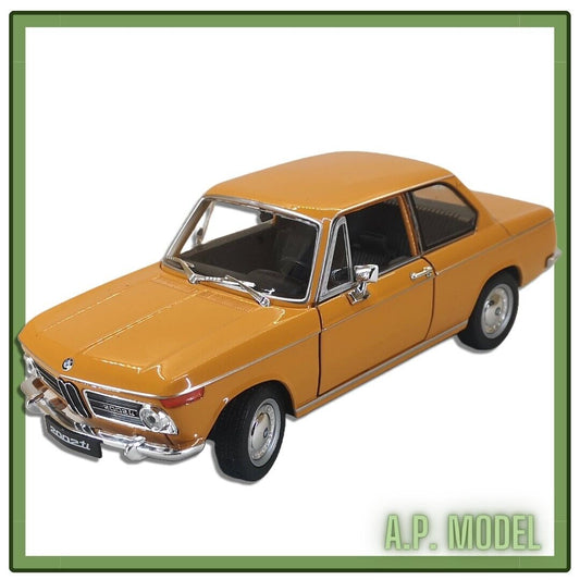 modellino auto scala 1/24 BMW 2002 ti modellini vintage collezionismo statico