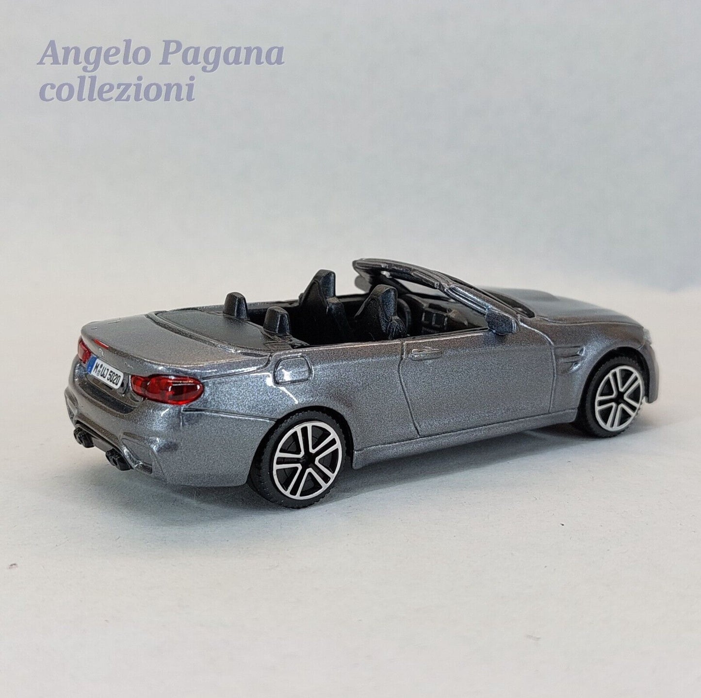 modellino auto scala 1:43 bmw m4 cabrio macchinine da collezione diecast nuova