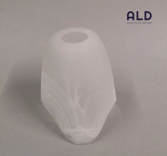 Boccia di ricambio lampadario lampada applique in vetro alabastro attacco e14