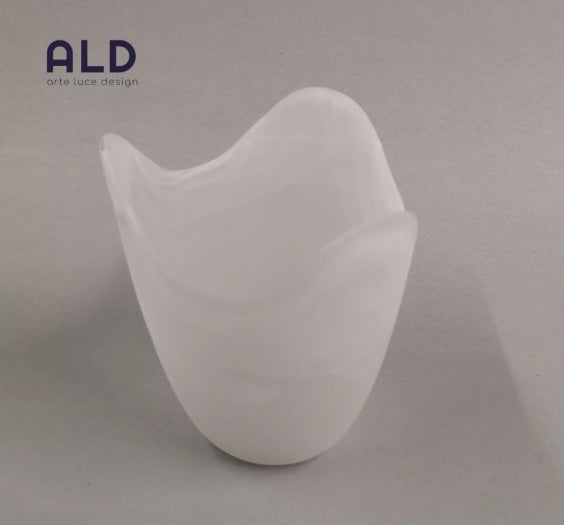 Boccia di ricambio lampadario lampada applique in vetro alabastro attacco e14