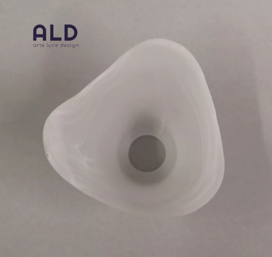 Boccia di ricambio lampadario lampada applique in vetro alabastro attacco e14