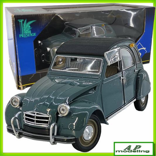 modellino auto 1:18 citroen 2cv del 1966 modellini vintage 1/18 della solido