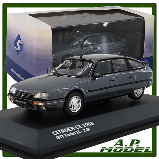 modellino auto 1:43 Citroen cx gti turbo 2 2,5l del 1988 macchinine solido