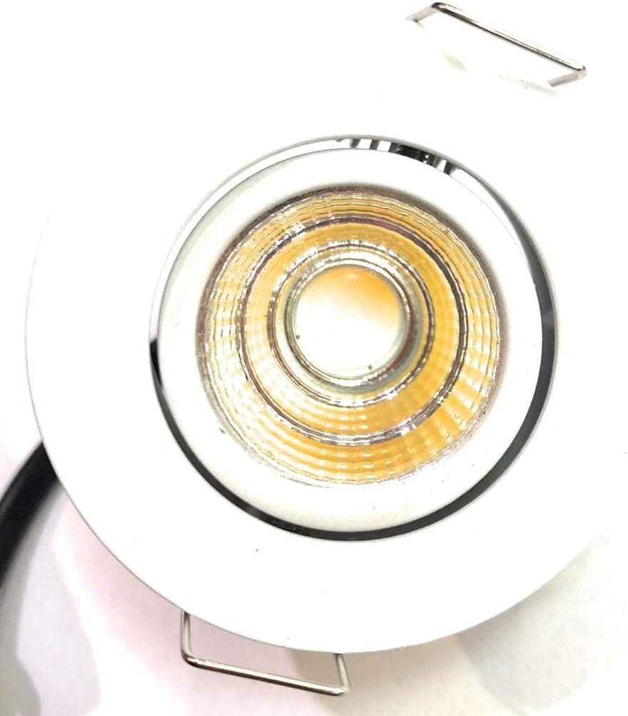 Faretto LED rotondo da incasso faretti 3w 4000k punto luce bianco cartongesso