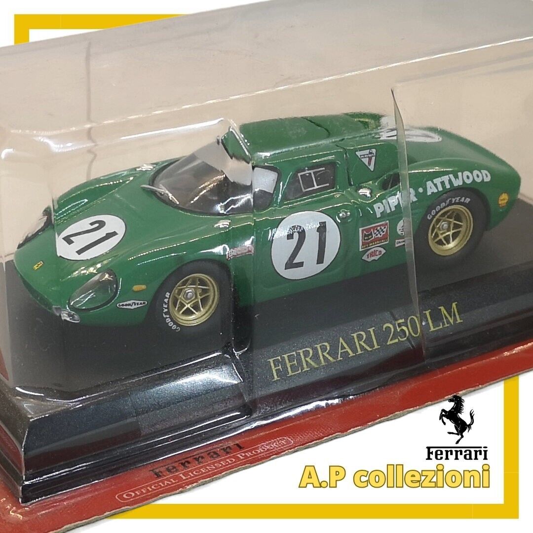 modellino auto scala 1/43 ferrari 250 lm le mans macchinine da collezione usato