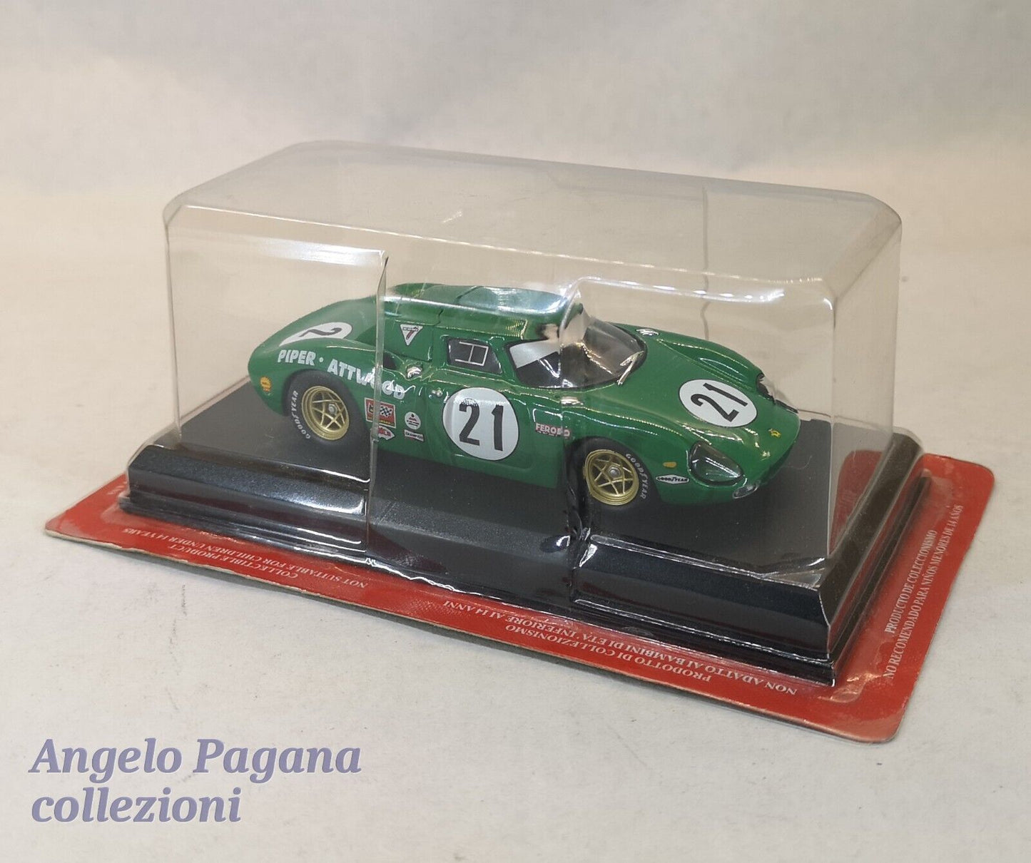 modellino auto scala 1/43 ferrari 250 lm le mans macchinine da collezione usato