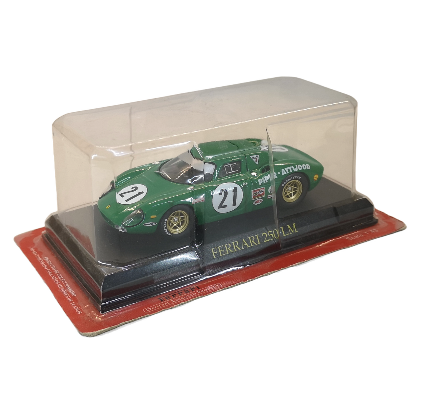 modellino auto scala 1 43 ferrari 250 lm le mans macchinine da collezione usato