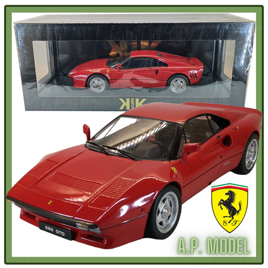 modellino auto 1:18 ferrari 288 GTO del 1984 modellini kk scale da collezione