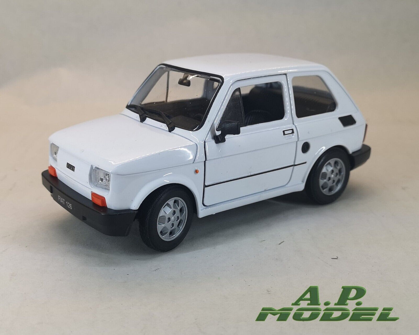 modellino fiat 126 modellini auto vintage scala 1/21 modellismo da collezione