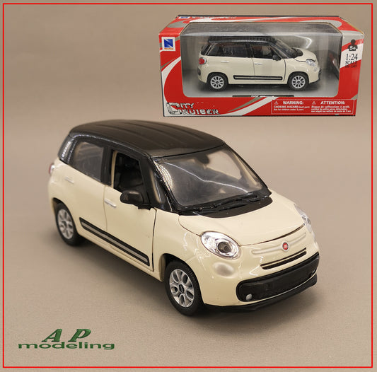 modellino auto scala 1/24 fiat 500 l cinquecento modellini collezione welly